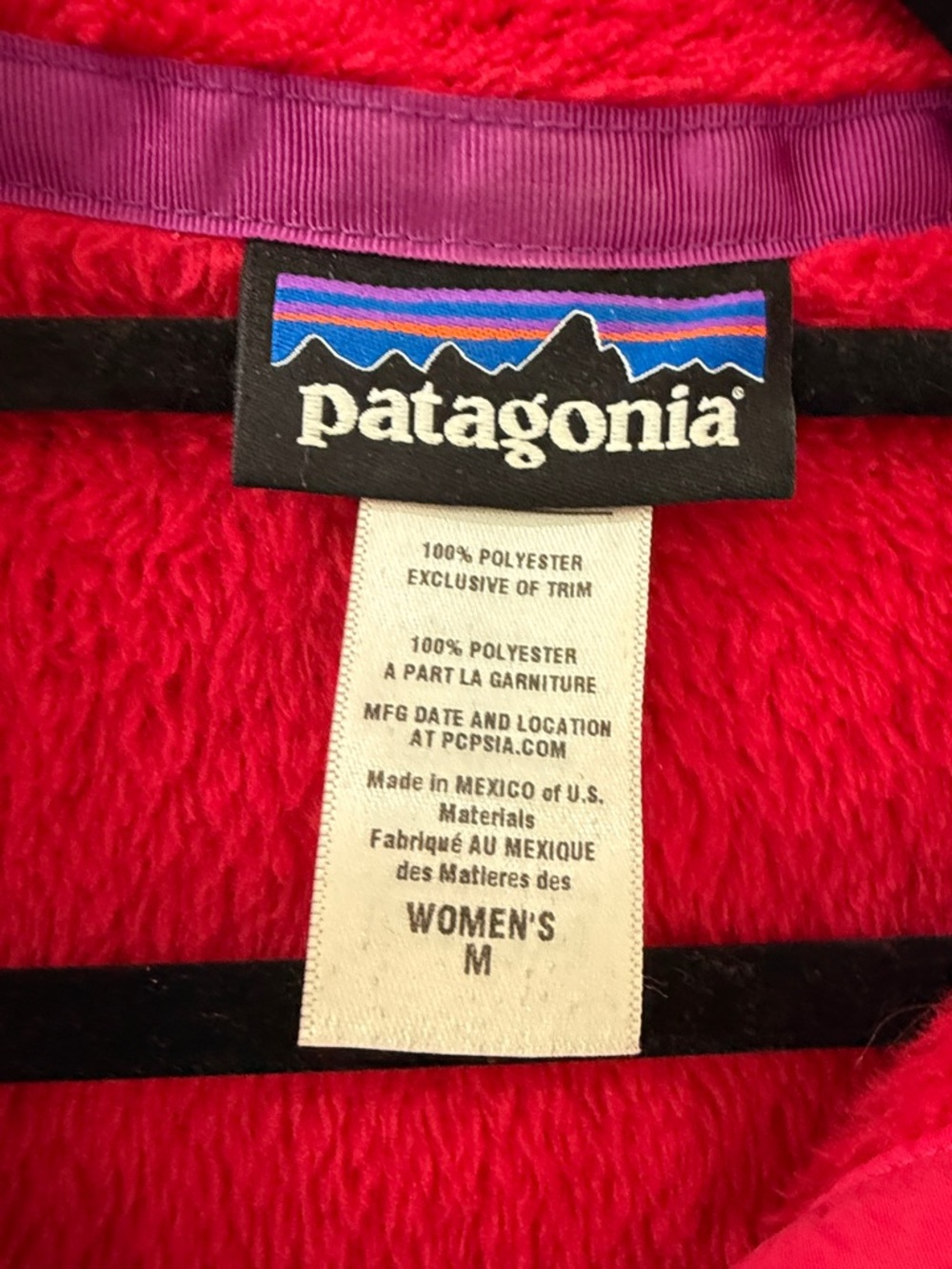 Patagonia Re-tool Snap T Pullover in Maraschino - Size M - Picture 5 of 9